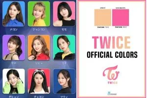 TWICE メンバーカラー